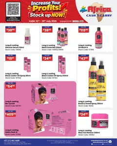 Africa Cash & Carry specials catalogue – valid from 23/07/2026 | Page: 66