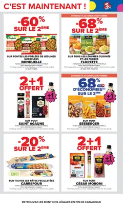 Carrefour - Prévisualisation de Pâte feuilletée Pur beurre Bladerdeeg, Pâte feuilletée pur beurre valide à partir de 15/09/2026 | Page: 51 | Produits: Amandes grillées, Saucisson sec, Chorizo fort, Beurre