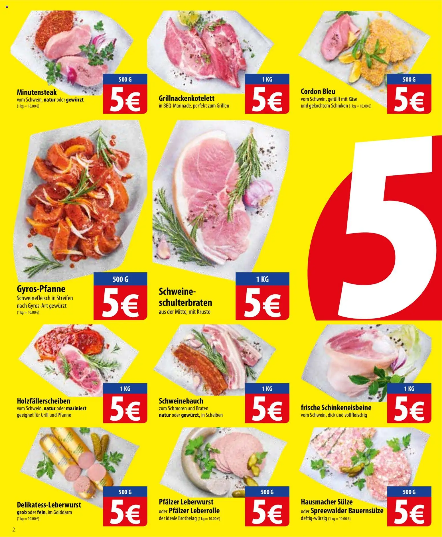 Famila Prospekt 	 – gültig ab 26.05.2026 | Seite: 2 | Produkte: Grill, Käse, Schweinebauch, Schweinefleisch