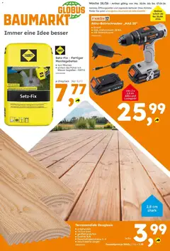 Globus Baumarkt Prospekt Rüsselsheim ab 21.06.2026 gültig