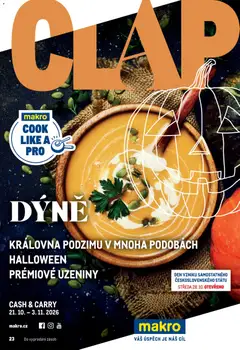 Náhled letáku Makro leták - Pro milovníky jídla od 21.10.2026