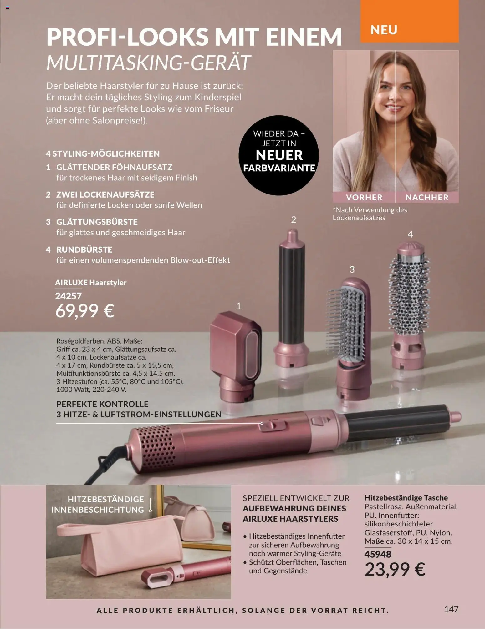 AVON Katalog Juli 2026 – gültig ab 01.07.2026 | Seite: 147 | Produkte: Tasche, Finish