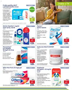 Náhled letáku Benu leták od 01.10.2026 | Strana: 3 | Produkty: Náplast, Tv, Kaše, Sudocrem