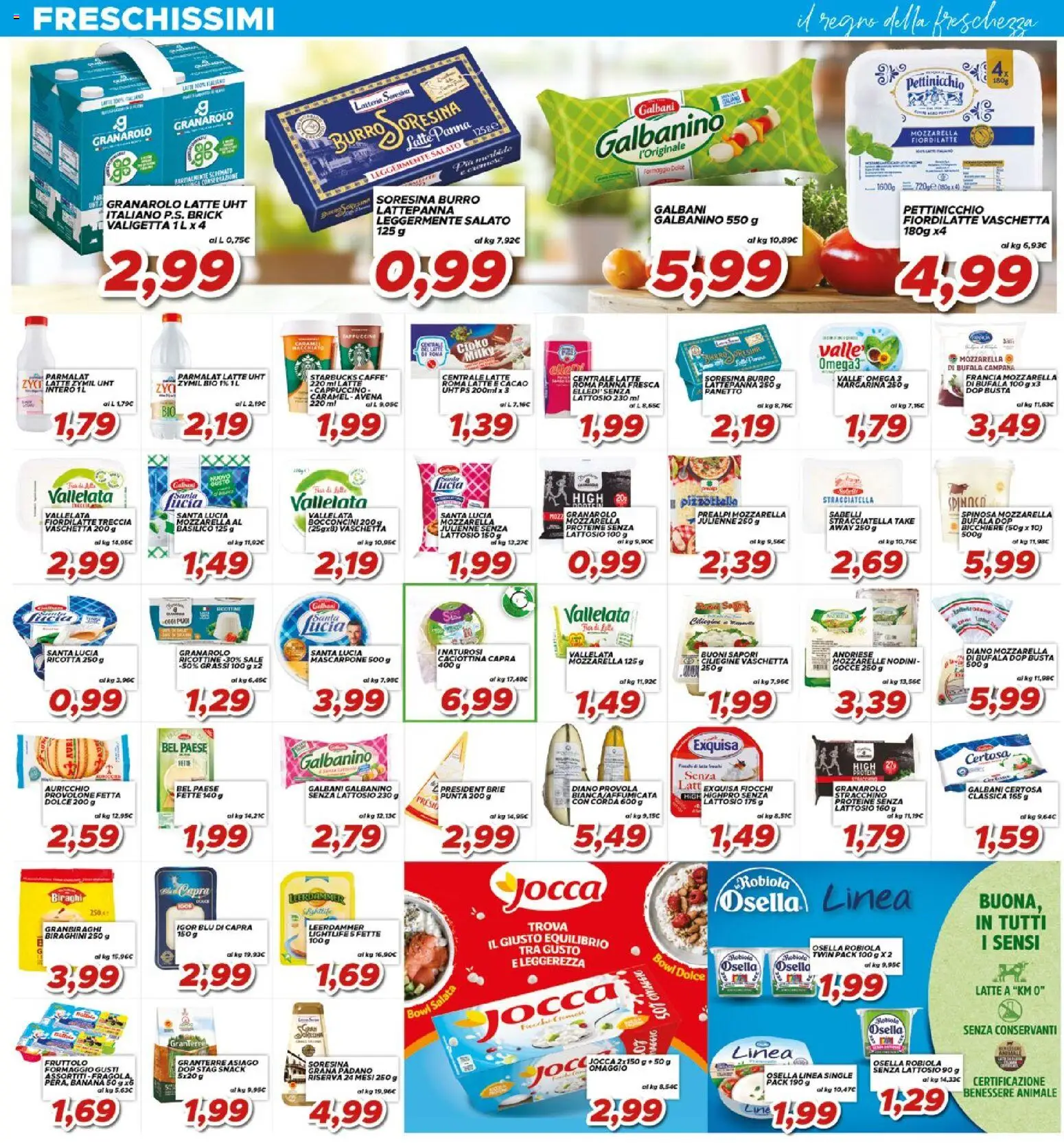 Volantino Ma Supermercati del 10/07/2026 | Pagina: 7 | Prodotti: Formaggio, Burro, Ricotta, Mascarpone