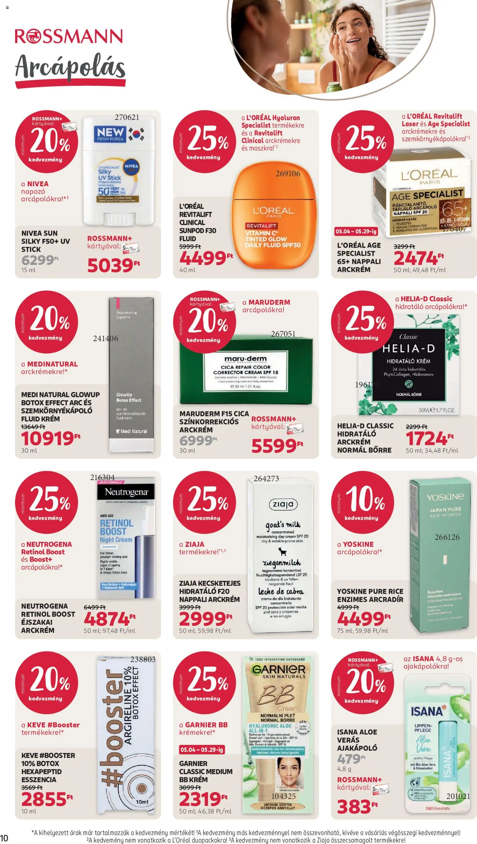 Rossmann akciós ujság - amely érvényes a következő dátumtól: 18.05.2026 | Oldal: 12