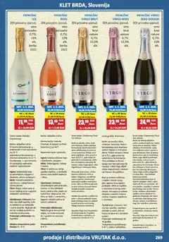 Vrutak - Katalog - Pregled kataloga iz trgovine Vrutak, vrijedi od 01.11.2025 | Stranica: 269 | Proizvodi: Aperitiv, Vino, Liker, Maline