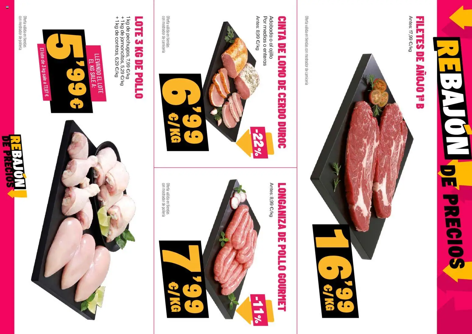 AhorraMas folleto │ válido desde el 11.06.2026 | Página: 6 | Productos: Medias, Cerdo, Longaniza