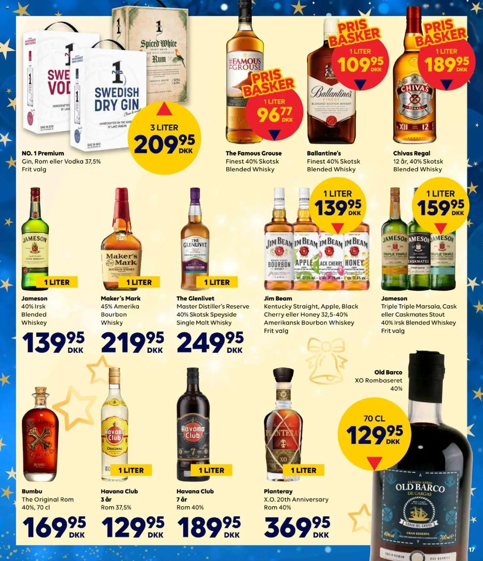 Bordershop tilbudsavis – gyldig fra 04/11/2026 | Side: 17 | Produkter: Vodka, Whisky, Havana Club, Rom