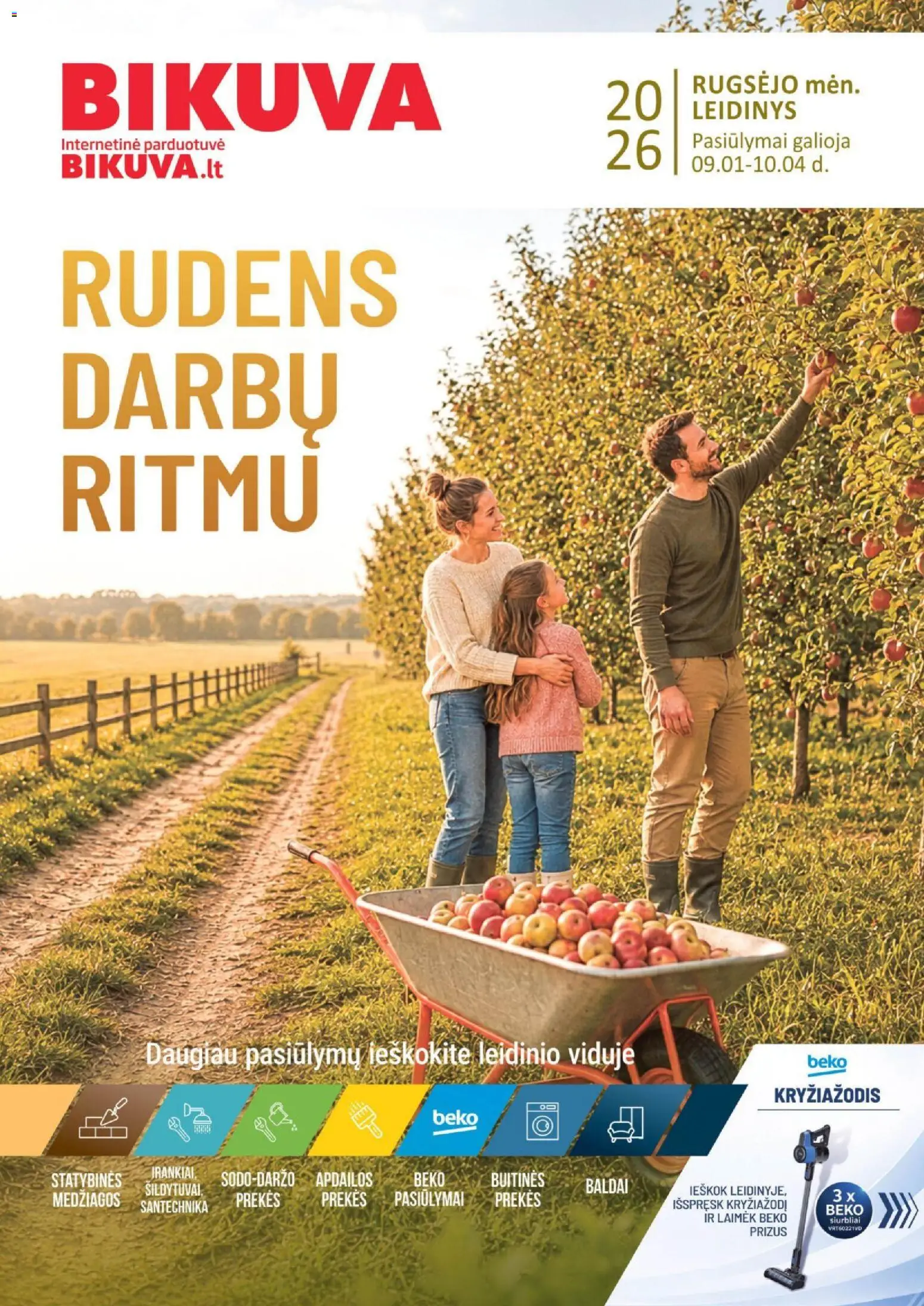 BIKUVA akcijos nuo 2026.09.01 | Puslapis: 1