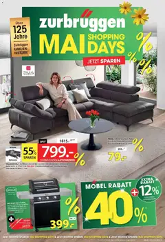 Zurbrüggen Mai Shopping Days ab 25.04.2026 gültig