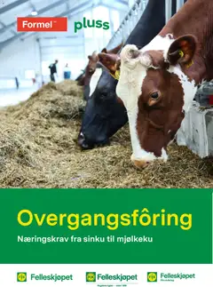 Forhåndsvisning av Felleskjøpet Overgangsfôring gyldig fra 03.06.2026