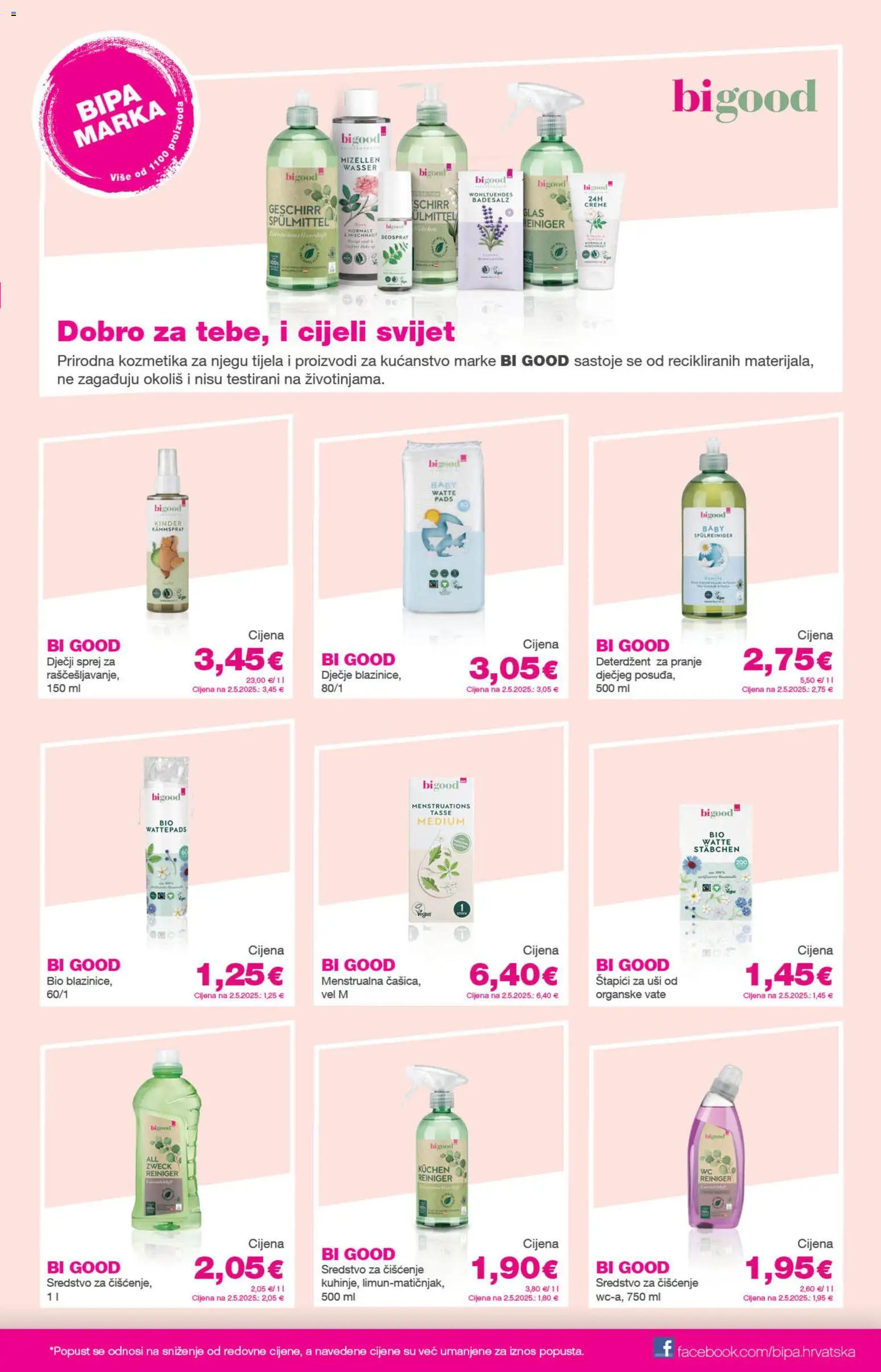 Bipa katalog | vrijedi od 28.05.2026 | Stranica: 30 | Proizvodi: Štapići za uši, Deterdžent, Štapići