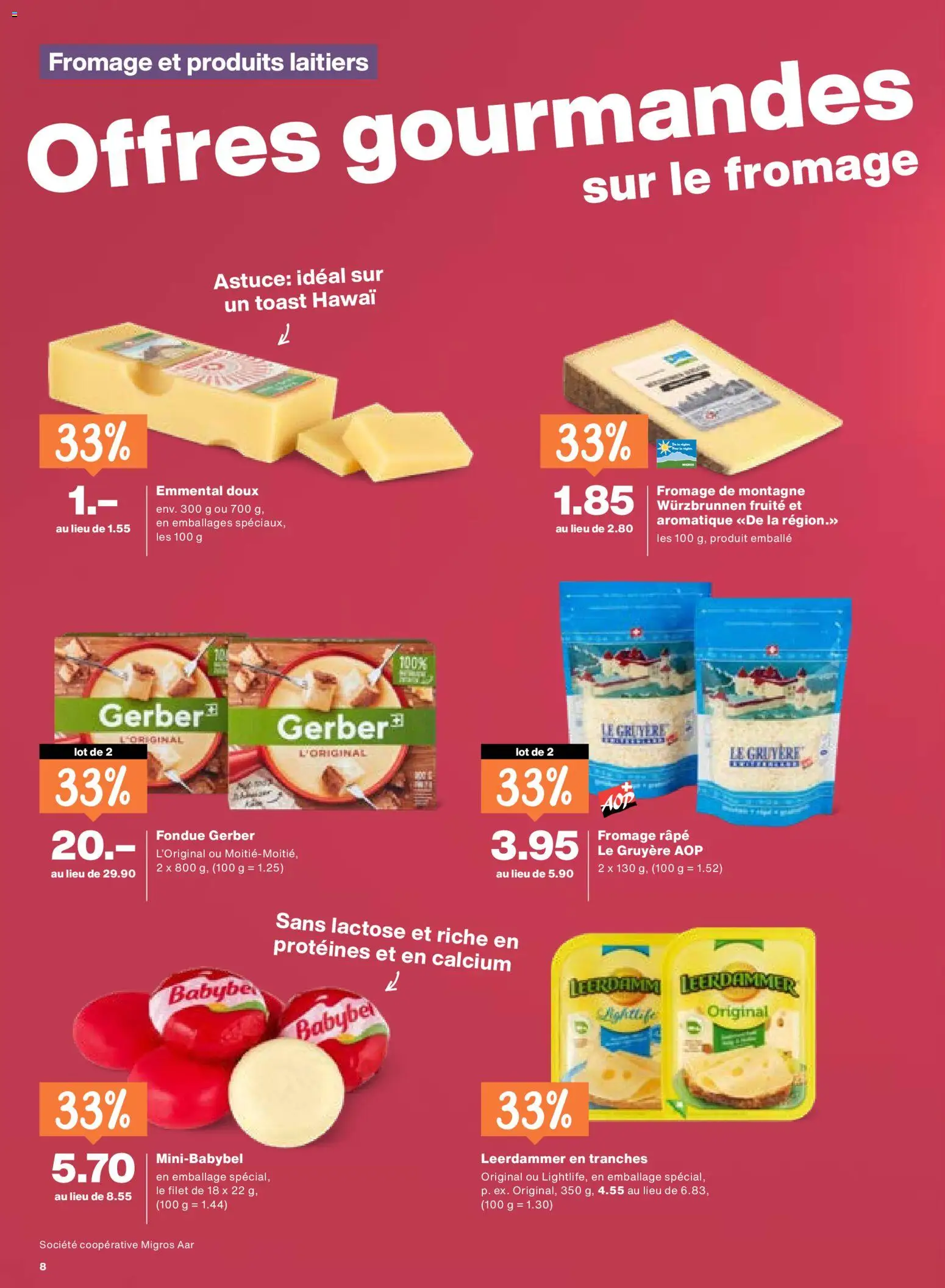 Migros aktionen FR – gültig ab 20.08.2026 | Seite: 8