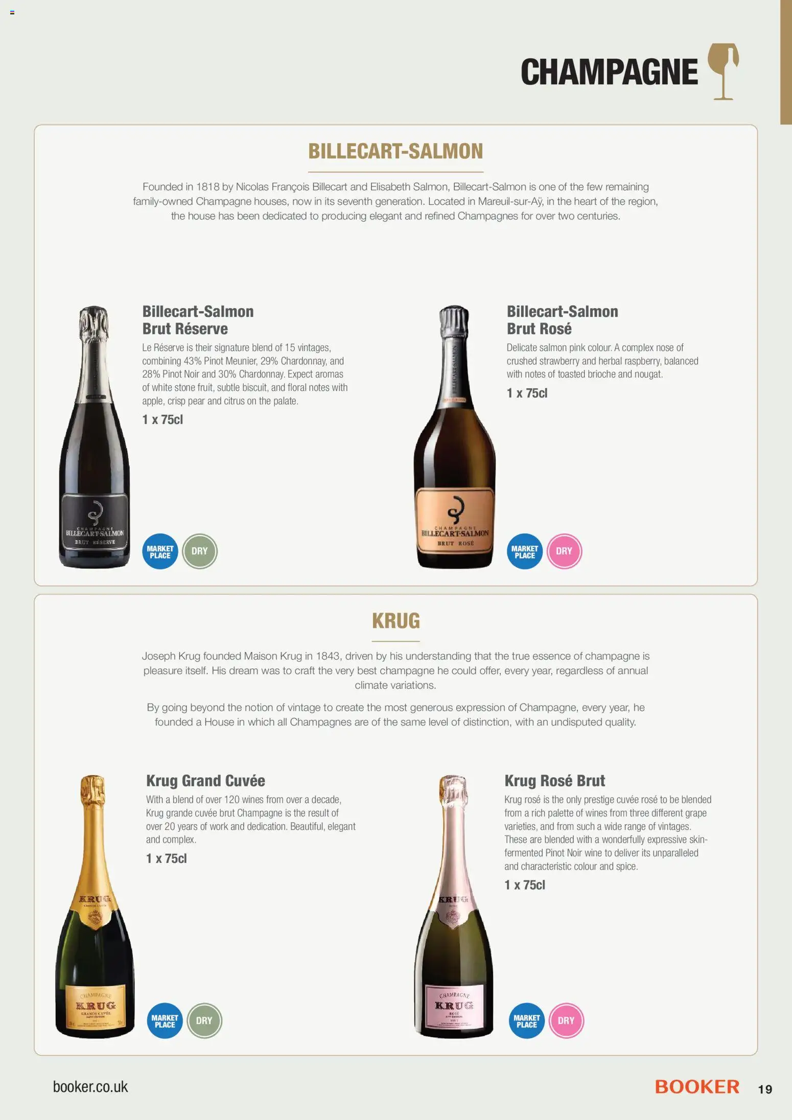 {H1} | Page: 19 | Products: Wine, Champagne, Brioche, Strawberry