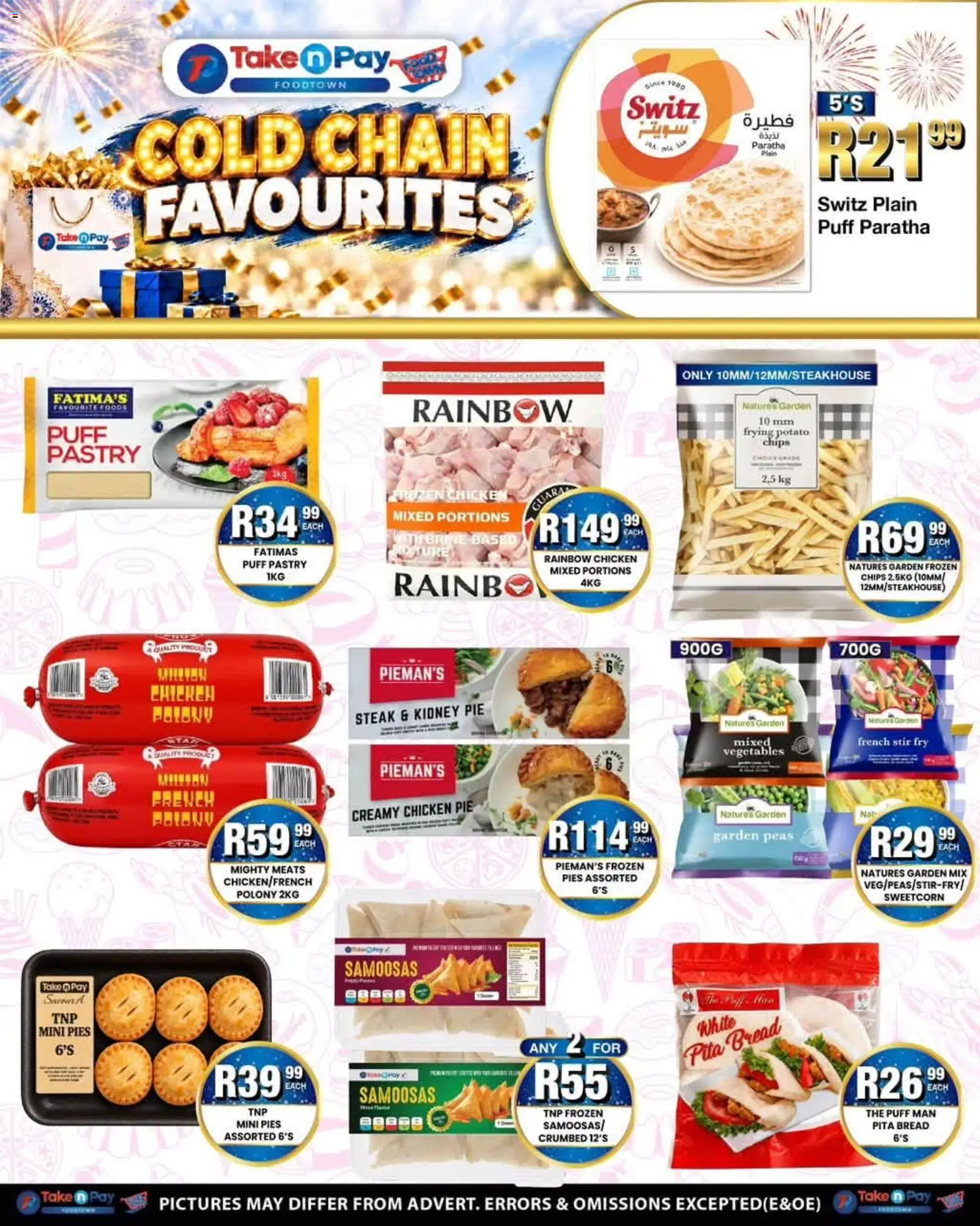New Take n Pay catalogue – valid from 26/10/2026 | Page: 22 | Products: Polony, Samoosas, Chips, Pastry