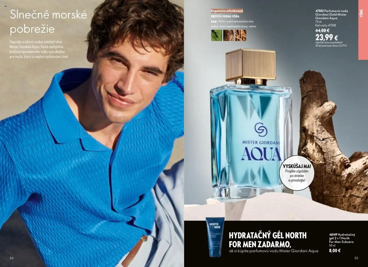 Nové Oriflame akcie – leták je platný od 09.09.2026 | Strana: 28 | Produkty: Voda