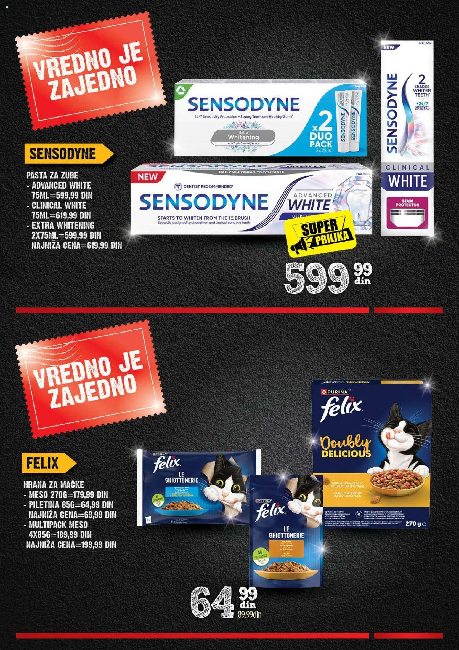 Roda katalog - važi od 28.09.2026 | Strana: 35 | Proizvode: Pasta, Hrana za mačke, Piletina, Pasta za zube