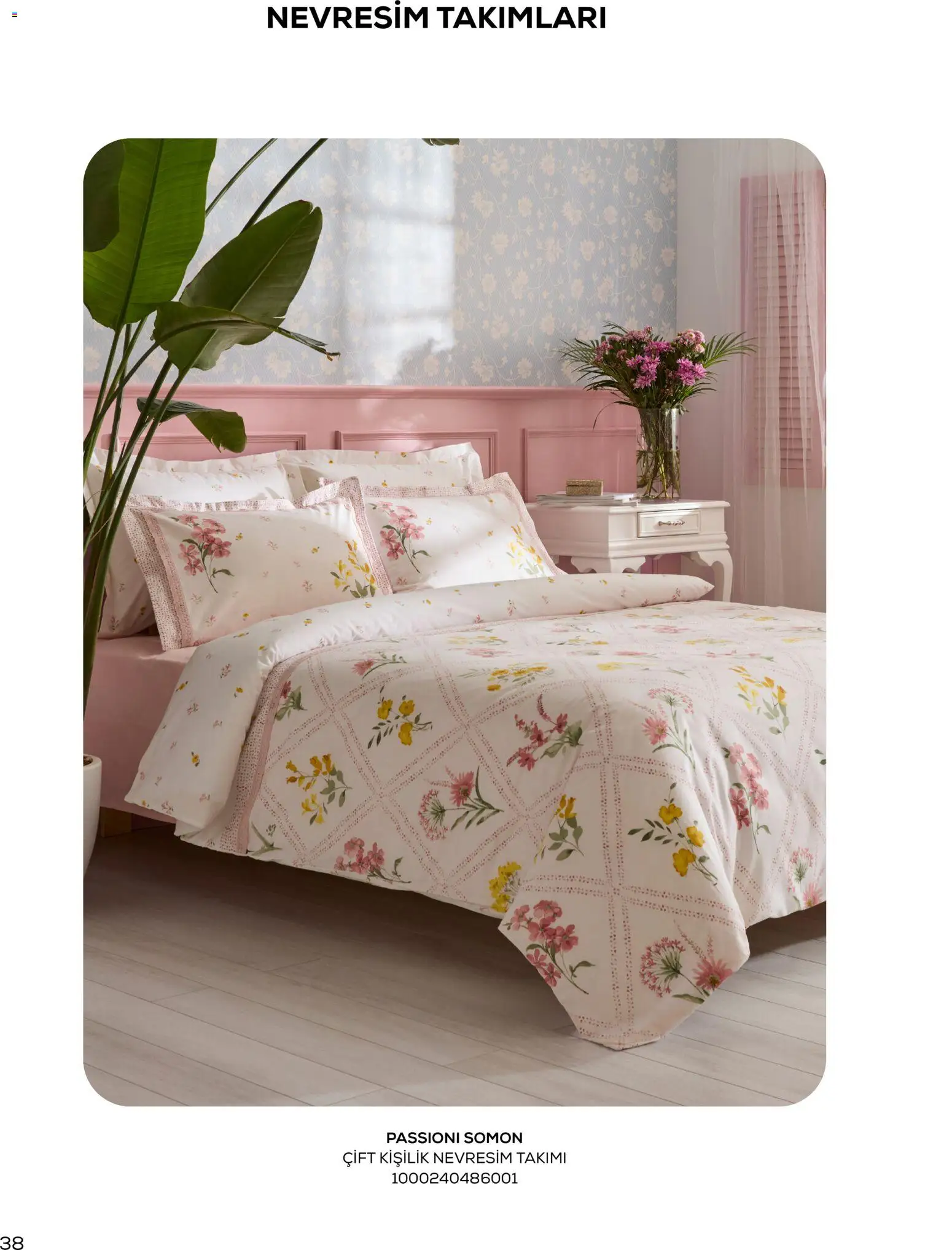 Karaca Home Katalog - 01.03.2026 tarihinden itibaren geçerlidir | Sayfa: 38 | Ürünler: Nevresim, Nevresim takımları, Somon