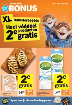 Albert Heijn Folder week / de la semaine 45 - Voorbeeld van een folder van Albert Heijn, geldig van 02/11/2026