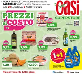 Anteprima del volantino Oasi volantino Zagarolo valido a partire dal 29/07/2026