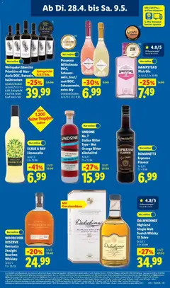 Náhled letáku Lidl Německo leták od 04.05.2026 | Strana: 61 | Produkty: Whiskey, Bourbon, Whisky, Limoncello