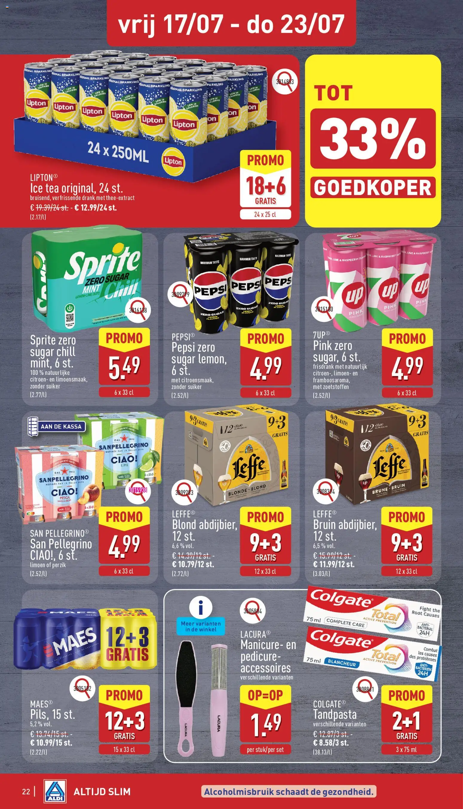 {H1} | Pagina: 22 | Producten: Pepsi, Frisdrank, 7up, Limoen