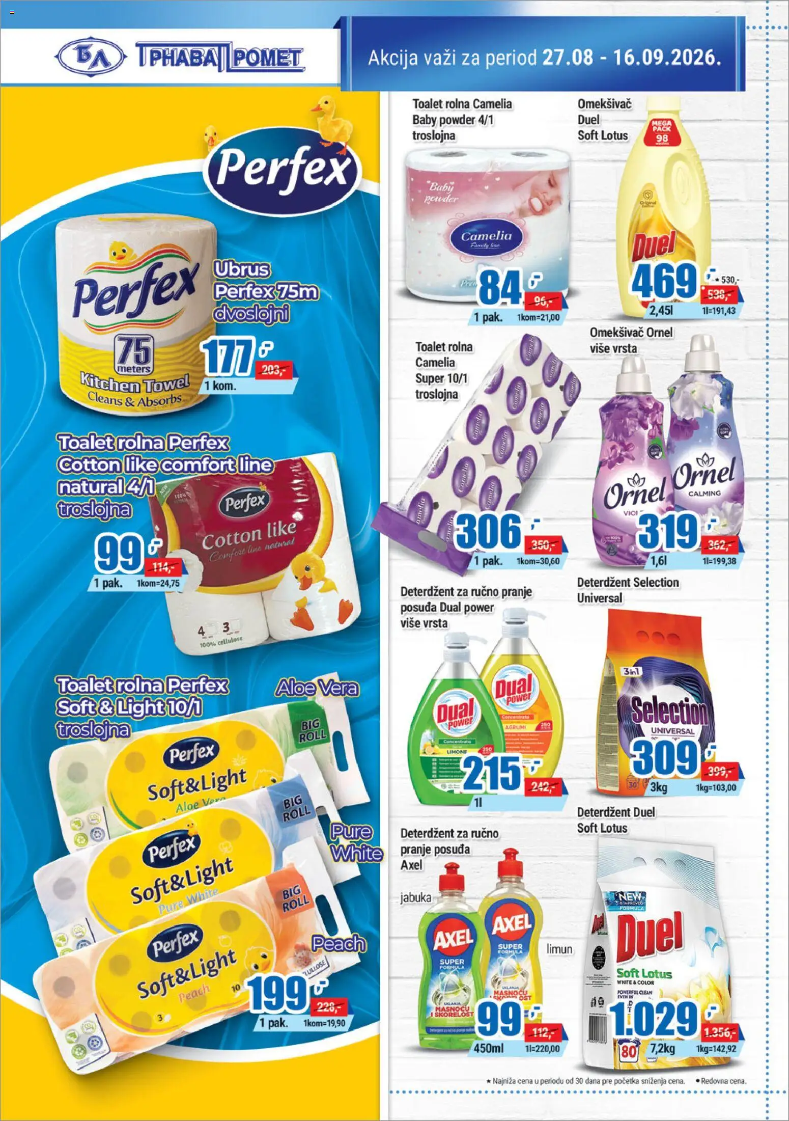 Trnava Promet katalog - važi od 27.08.2026 | Strana: 24 | Proizvode: Aloe vera, Lotus, Ubrus, Limun