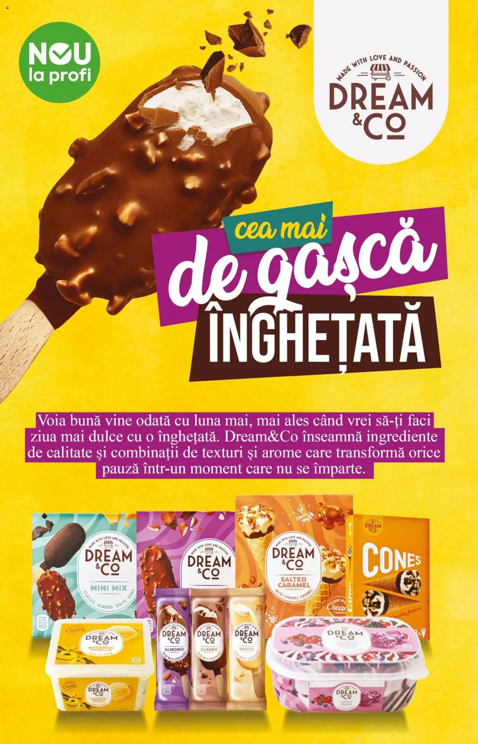 Noul catalog Profi – valabil de la 24.06.2026 | Pagină: 16 | Produse: Bourbon, Înghețată