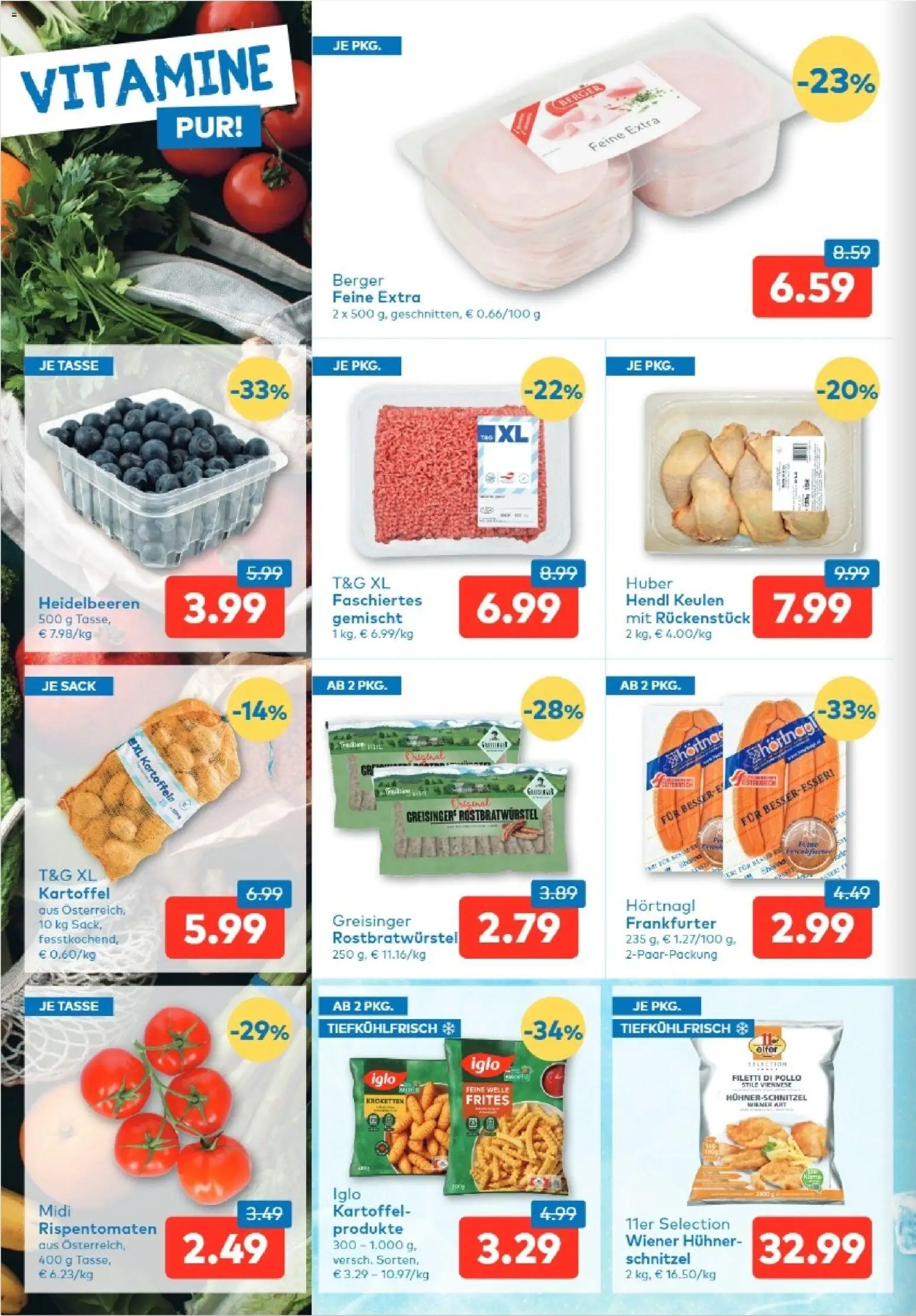 T&G Tirol gültig ab 21.05.2026 | Seite: 2 | Produkte: Kartoffeln
