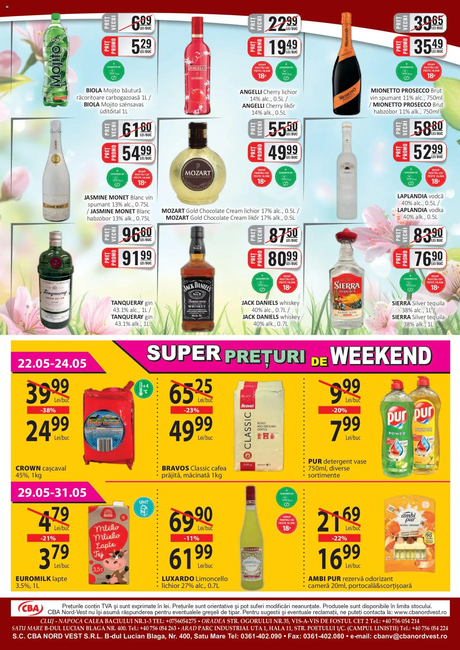 Noul catalog CBA – valabil de la 16.05.2026 | Pagină: 8 | Produse: Cameră, Cafea, Vin, Pește