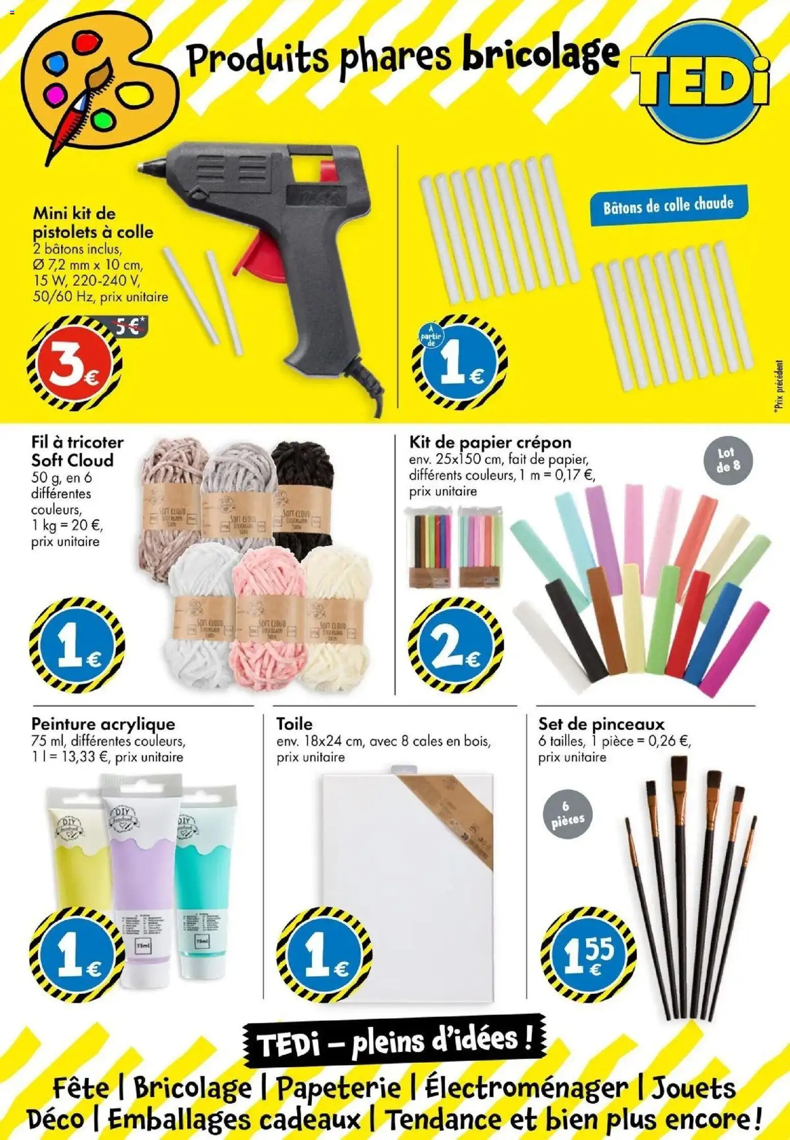 {H1} | Page: 5 | Produits: Bricolage, Pinceaux, Jouets, Peinture acrylique