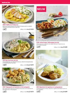 bofrost folder - Voorbeeld van een folder van bofrost, geldig van 01.03.2026 | Pagina: 116 | Producten: Saus, Fruit, Groenten, Bloemkool