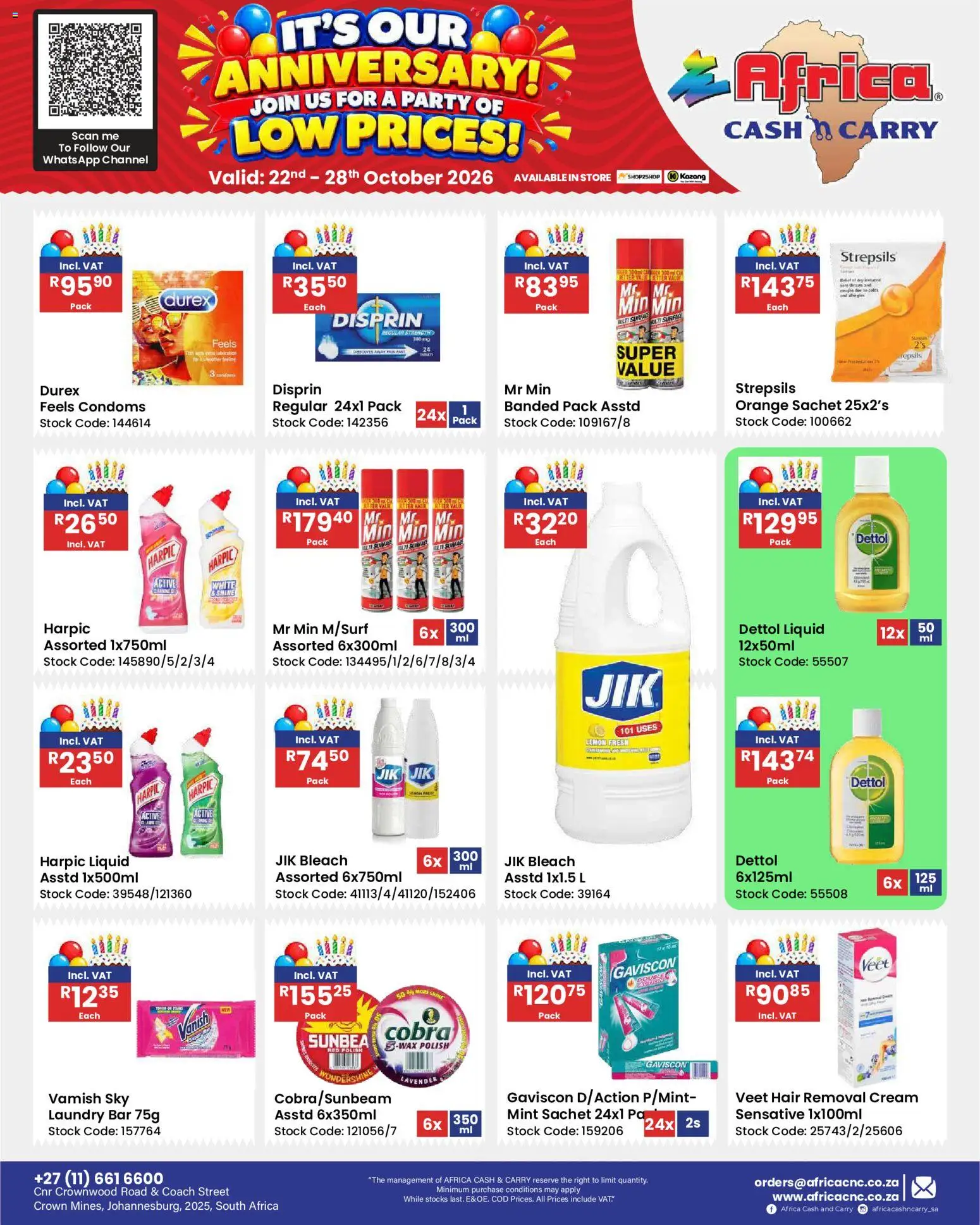 New Africa Cash & Carry catalogue – valid from 22/10/2026 | Page: 136