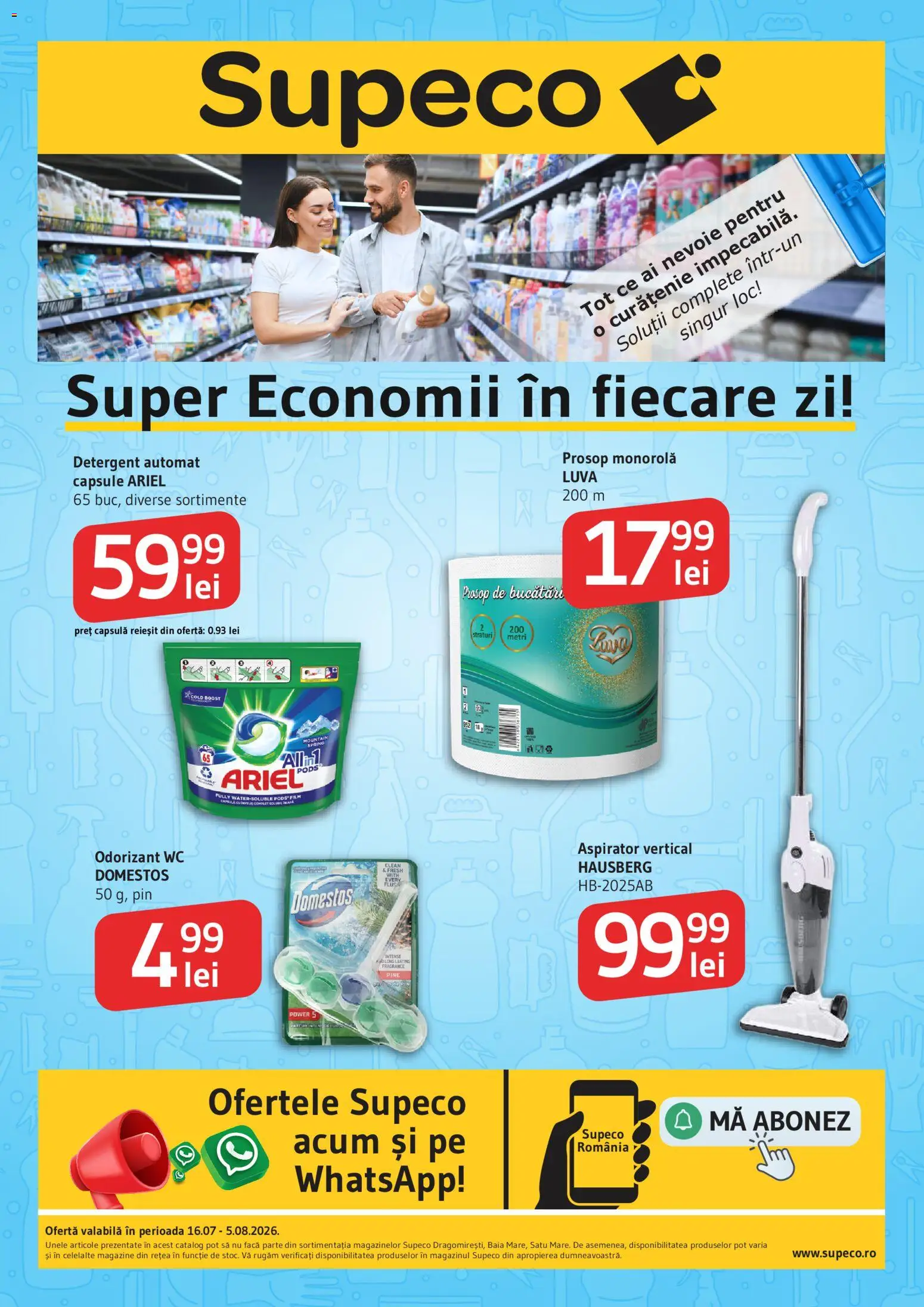 Catalog SUPECO 16.07.2026 | Oferta actuala si revista online catalogue cover