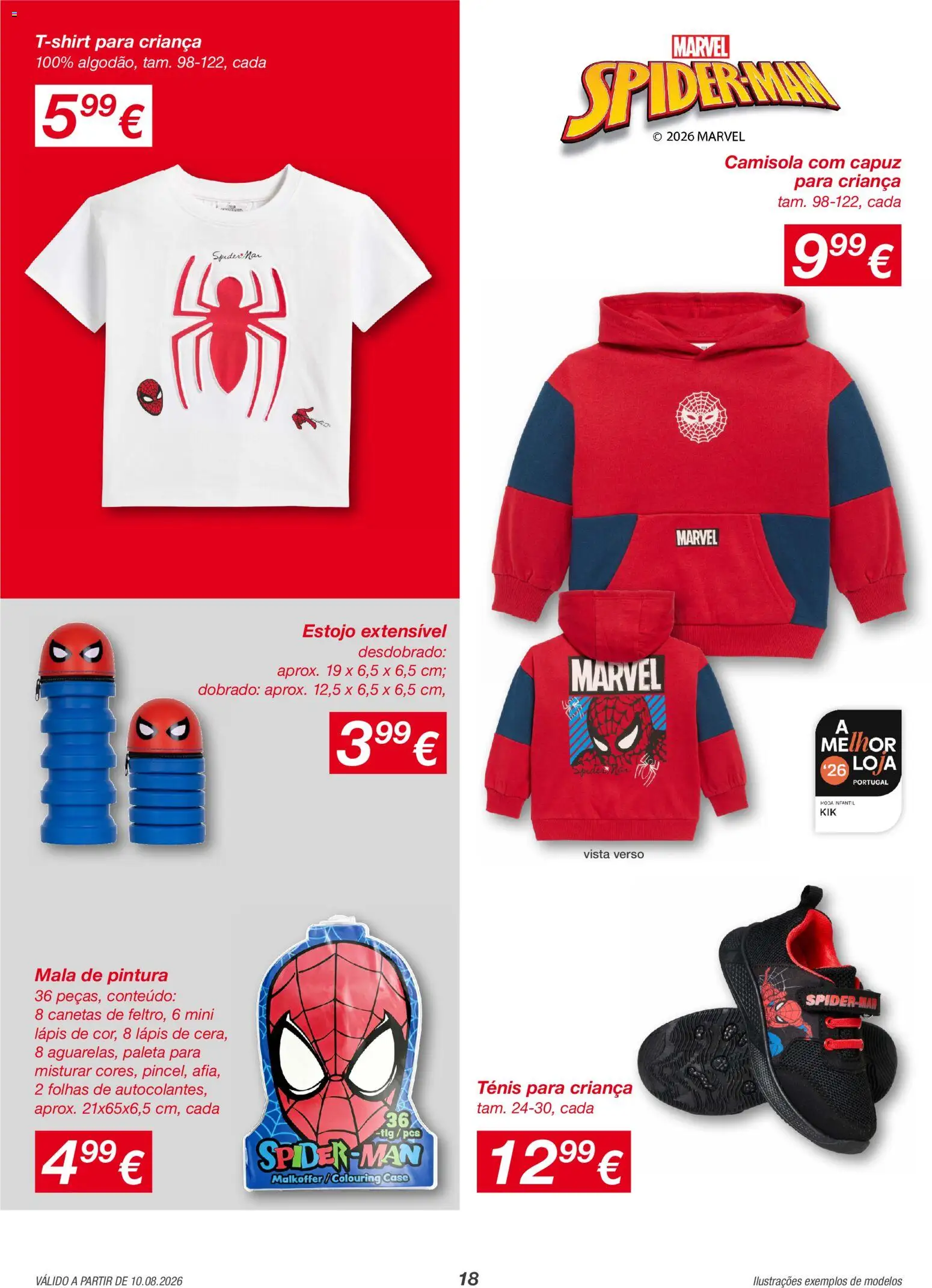 KIK folheto │ válido de 10/08/2026 | Página: 18 | Produtos: Camisola, Capuz