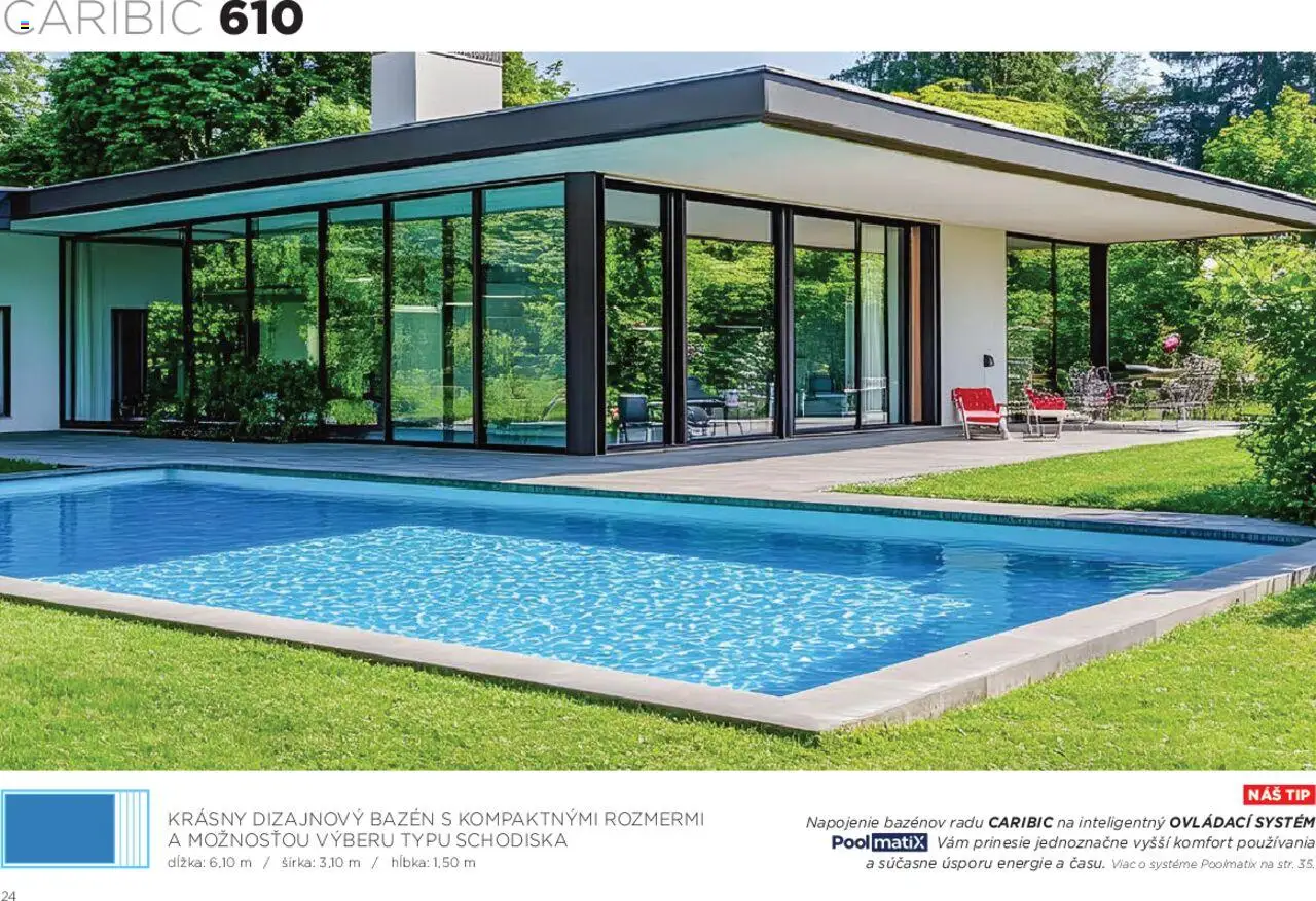 Nové Mountfield akcie – leták je platný od 15.08.2025 | Strana: 24 | Produkty: Bazén