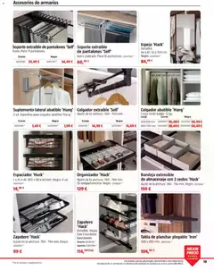 Vista previa Bauhaus Ordenación válido desde el 18/08/2026 | Página: 19 | Productos: Pantalones, Organizador, Zapatero, Tabla de planchar