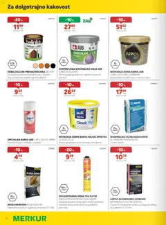 Merkur katalog akcije – veljaven od 03.06.2026 | Stran: 22 | Izdelki: Lepilo, Barva