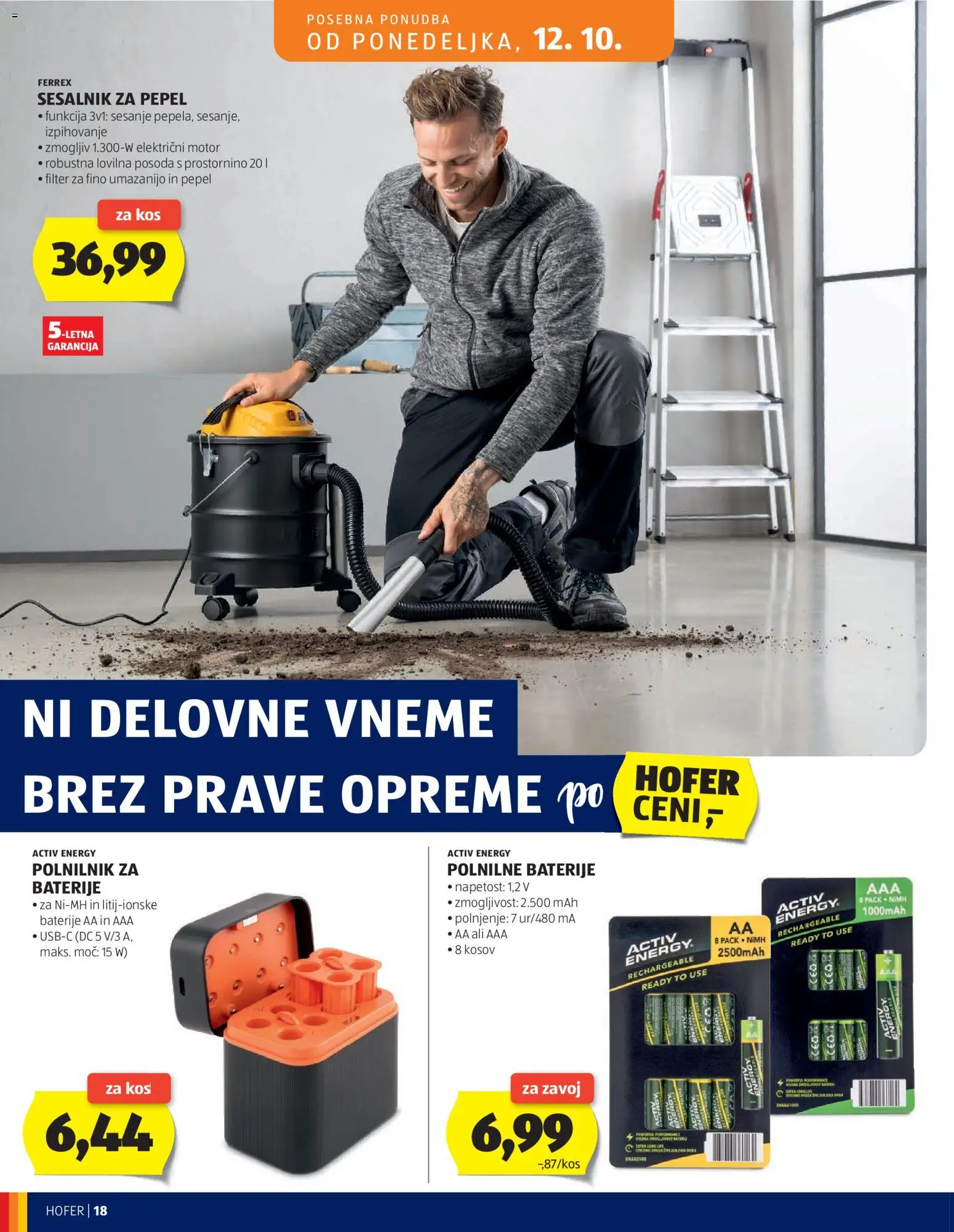 Novi Hofer katalog ponudbe – veljaven od 07.10.2026 | Stran: 18