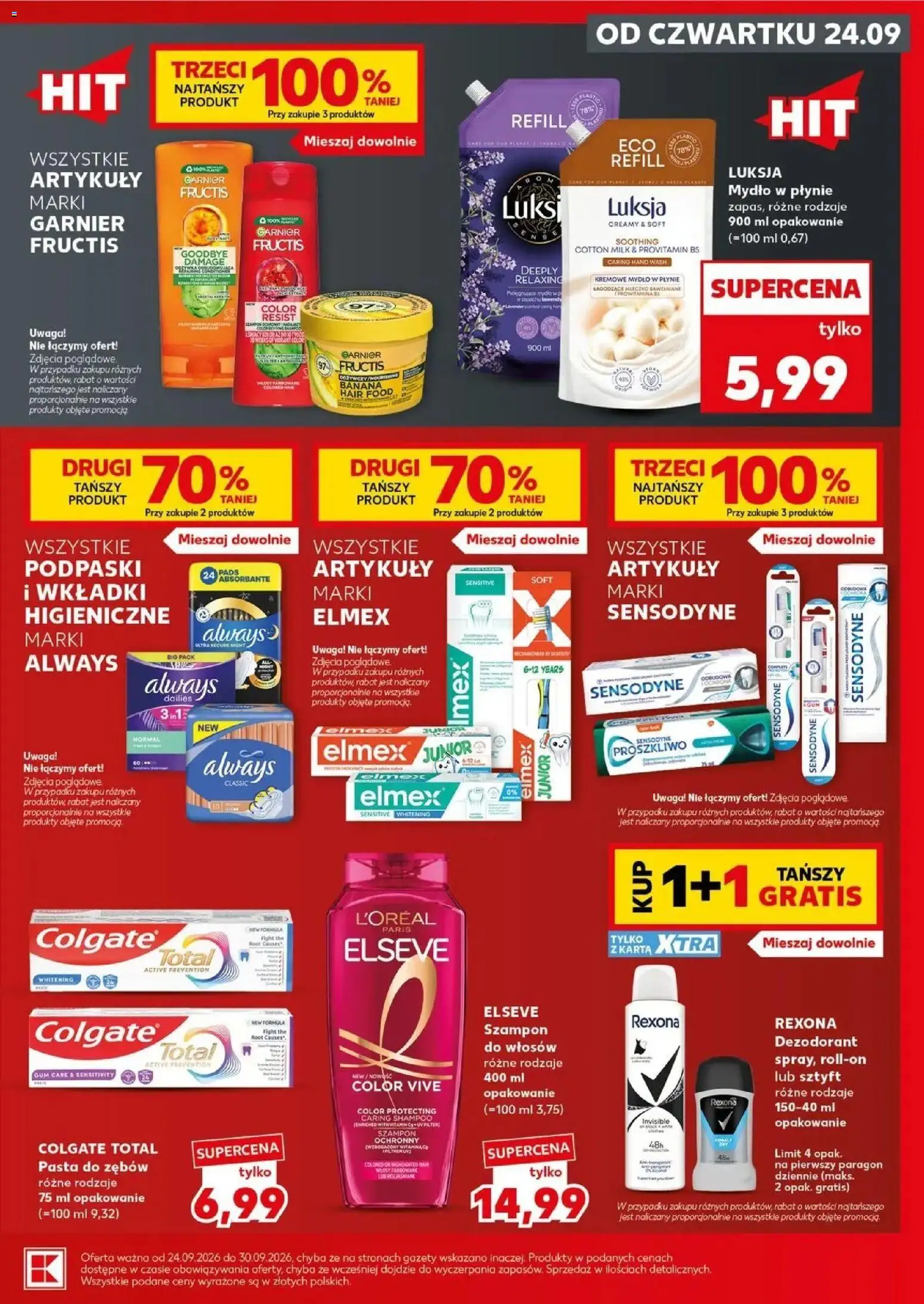 Kaufland gazetka - Super sobota od 26.09.2026 - od jutra PDF | Strona: 27 | Produkty: Karta, Kremowe mydło w płynie, Gazety, Pasta