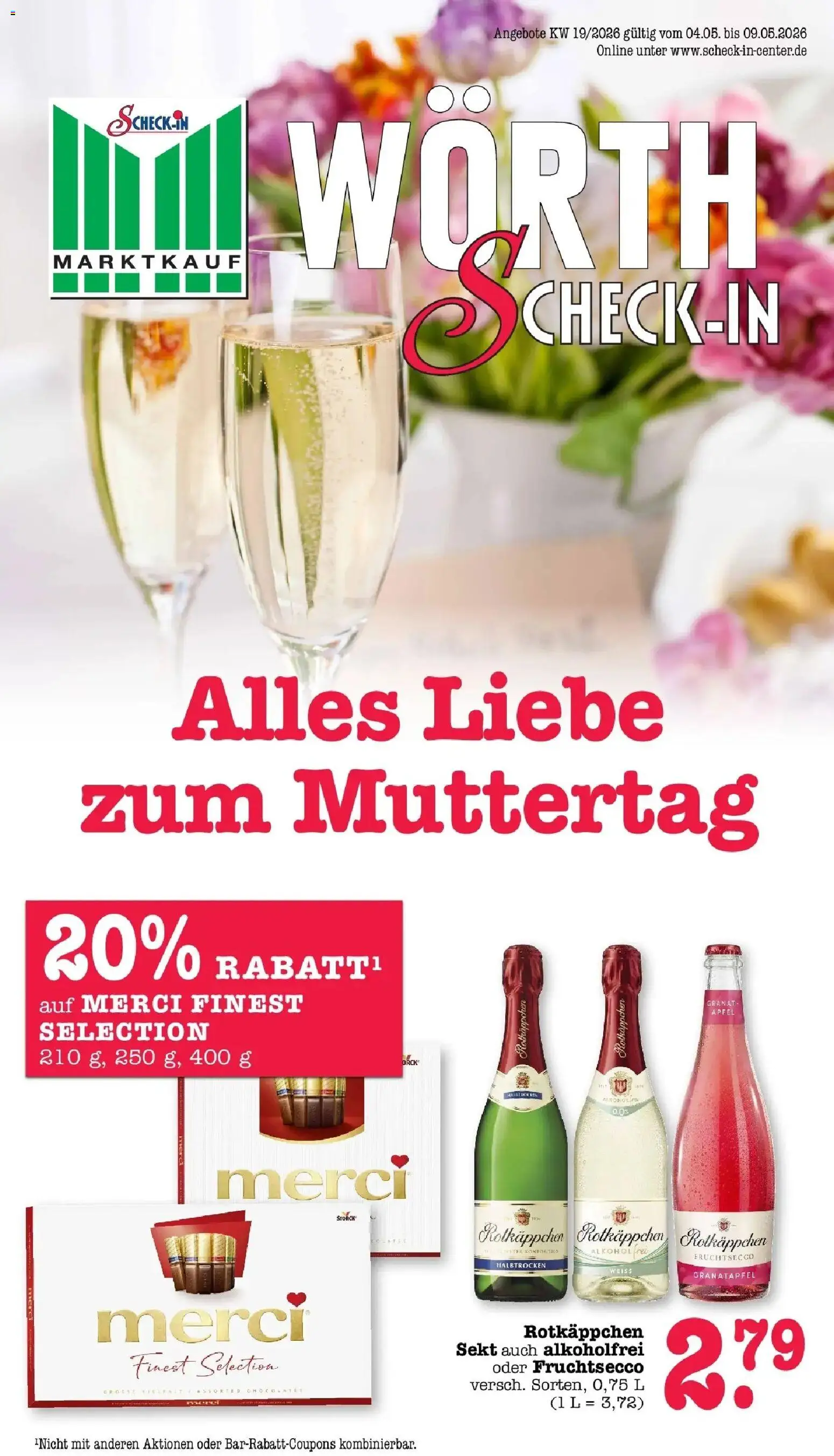 Edeka prospekt Wörth Am Rhein	 – gültig ab 04.05.2026 | Seite: 6 | Produkte: Rotkappchen sekt, Granatapfel, Sekt, Fruchtsecco