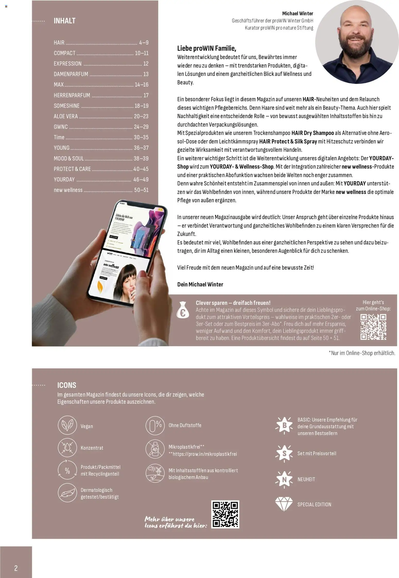 Katalog ProWin New Wellness Oktober 2026 / März 2027 – gültig ab 01.10.2026 | Seite: 2
