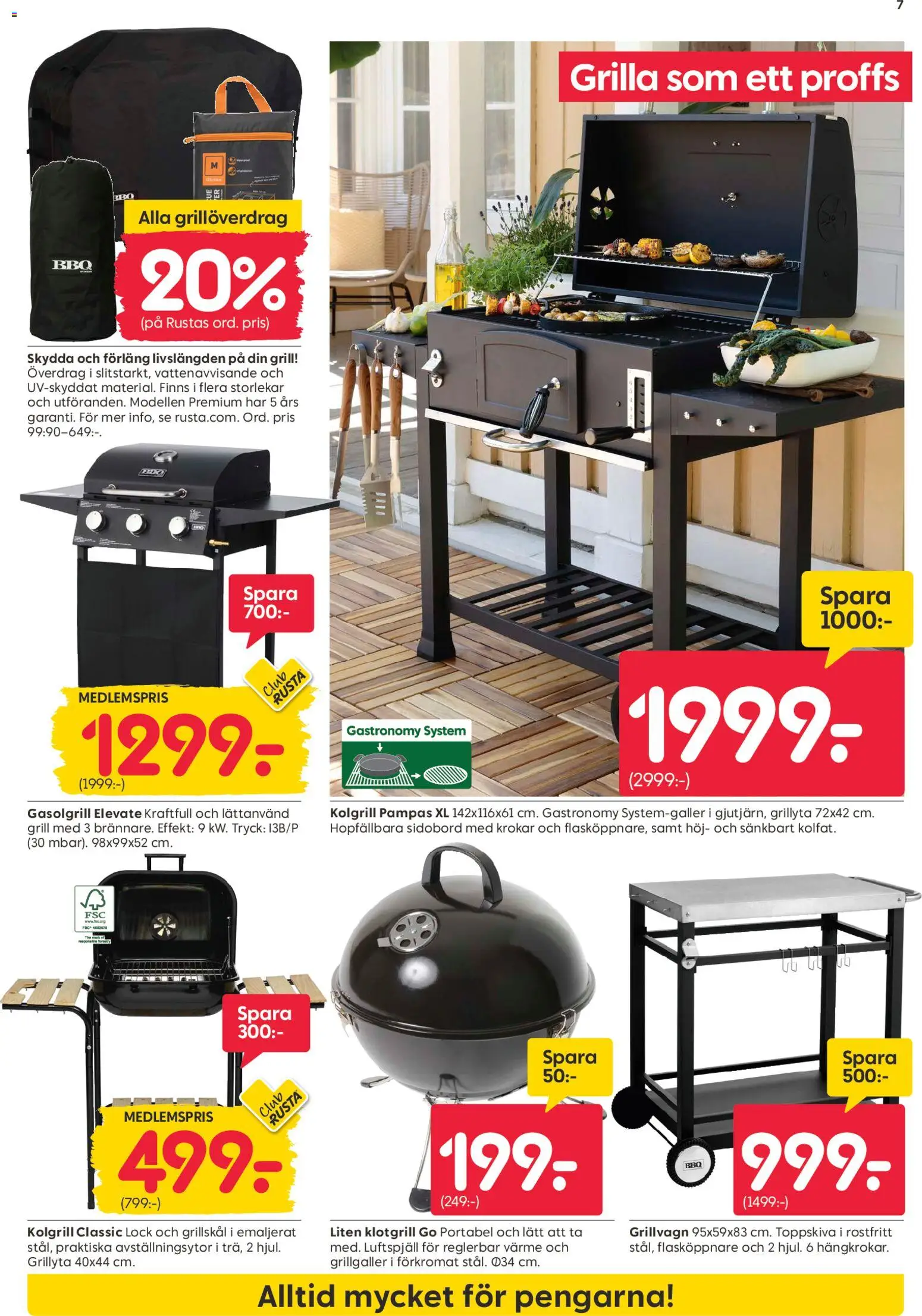 Rusta reklamblad aktuell från 04.05.2026 | Sida: 7