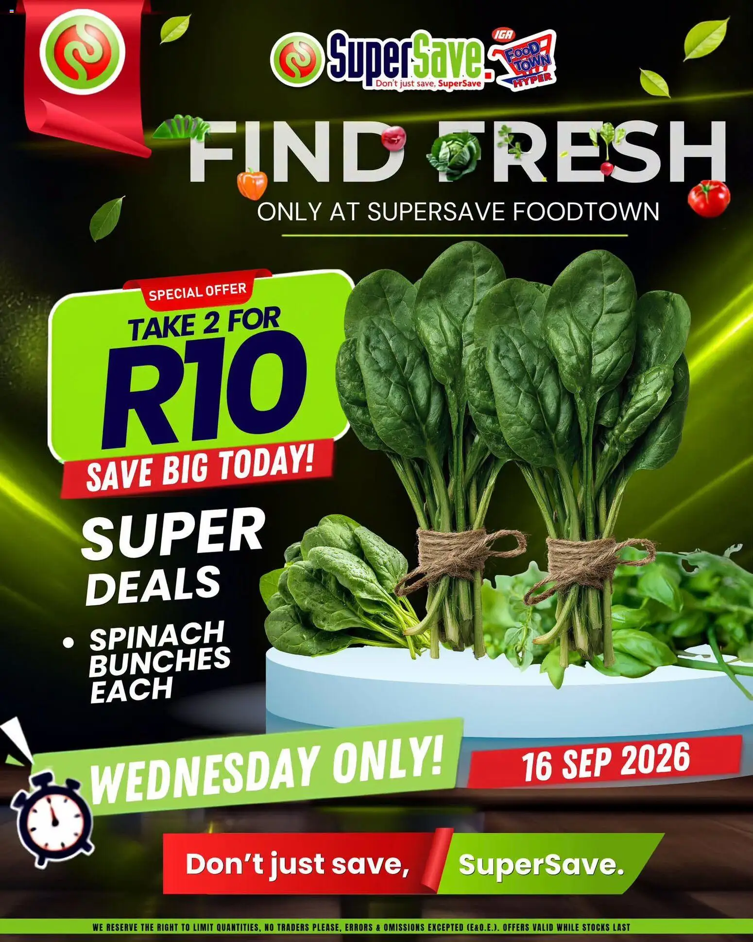 New Super Save catalogue – valid from 16/09/2026 | Page: 1