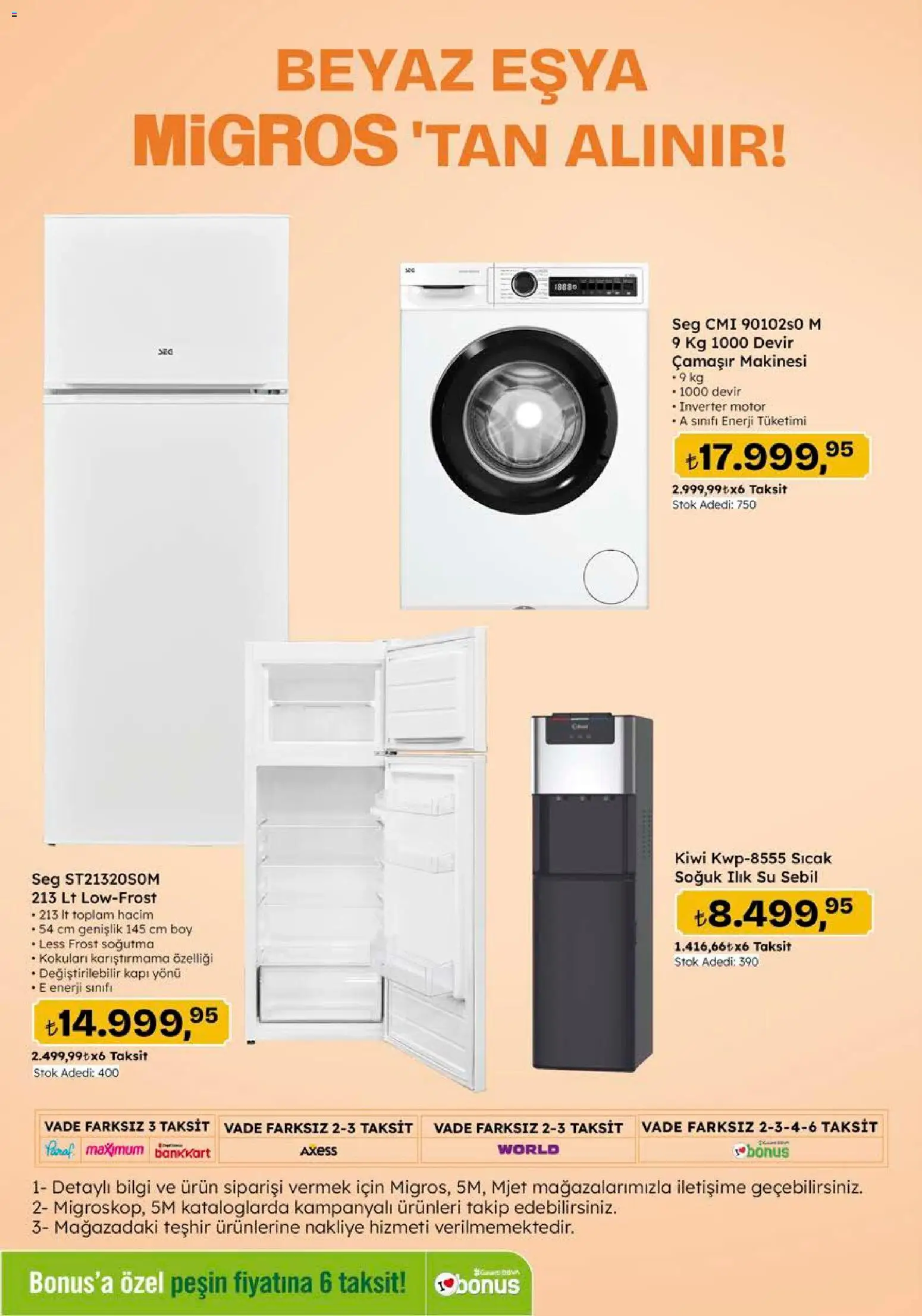 Migros Katalog - 5M Migroskop Dijital - 10 Eylül 2026 tarihinden itibaren geçerlidir | Sayfa: 172 | Ürünler: Su, Çamaşır makinesi