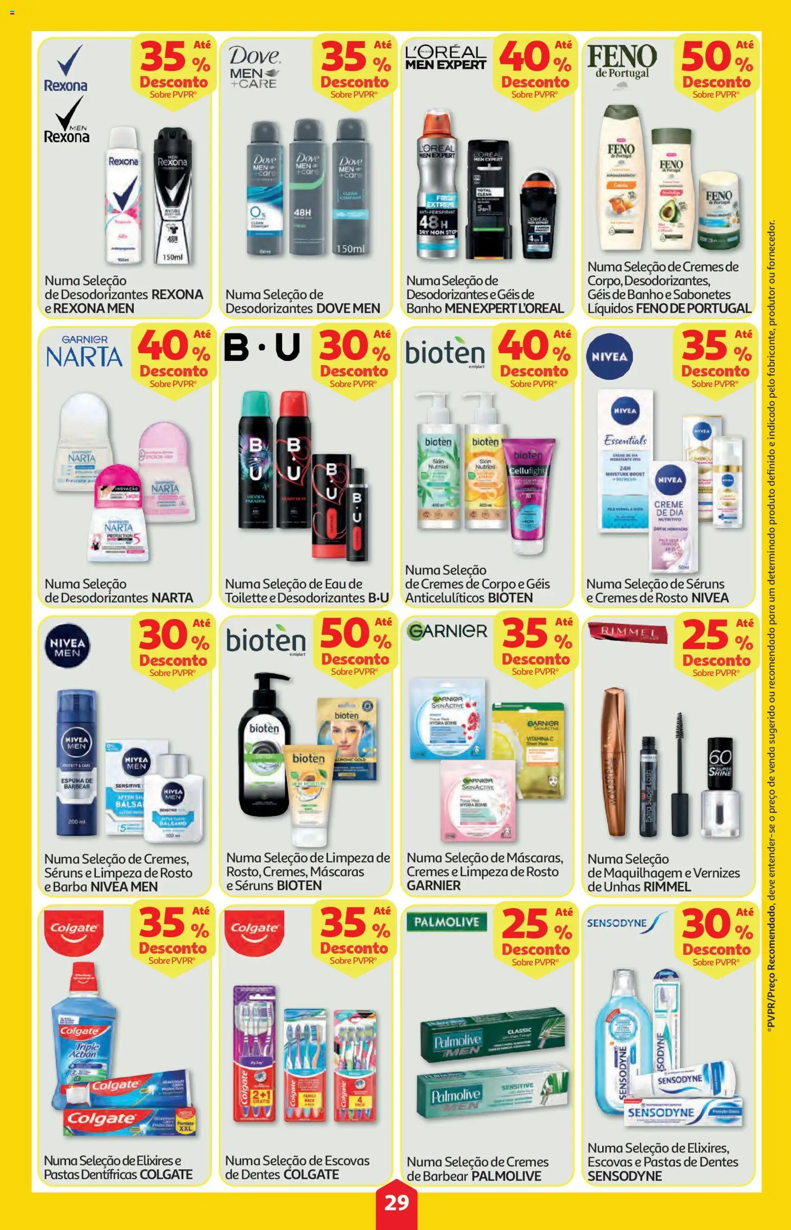 Auchan folheto │ válido de 28.05.2026 | Página: 29 | Produtos: Maquilhagem, Banho, Vitamina c, Creme