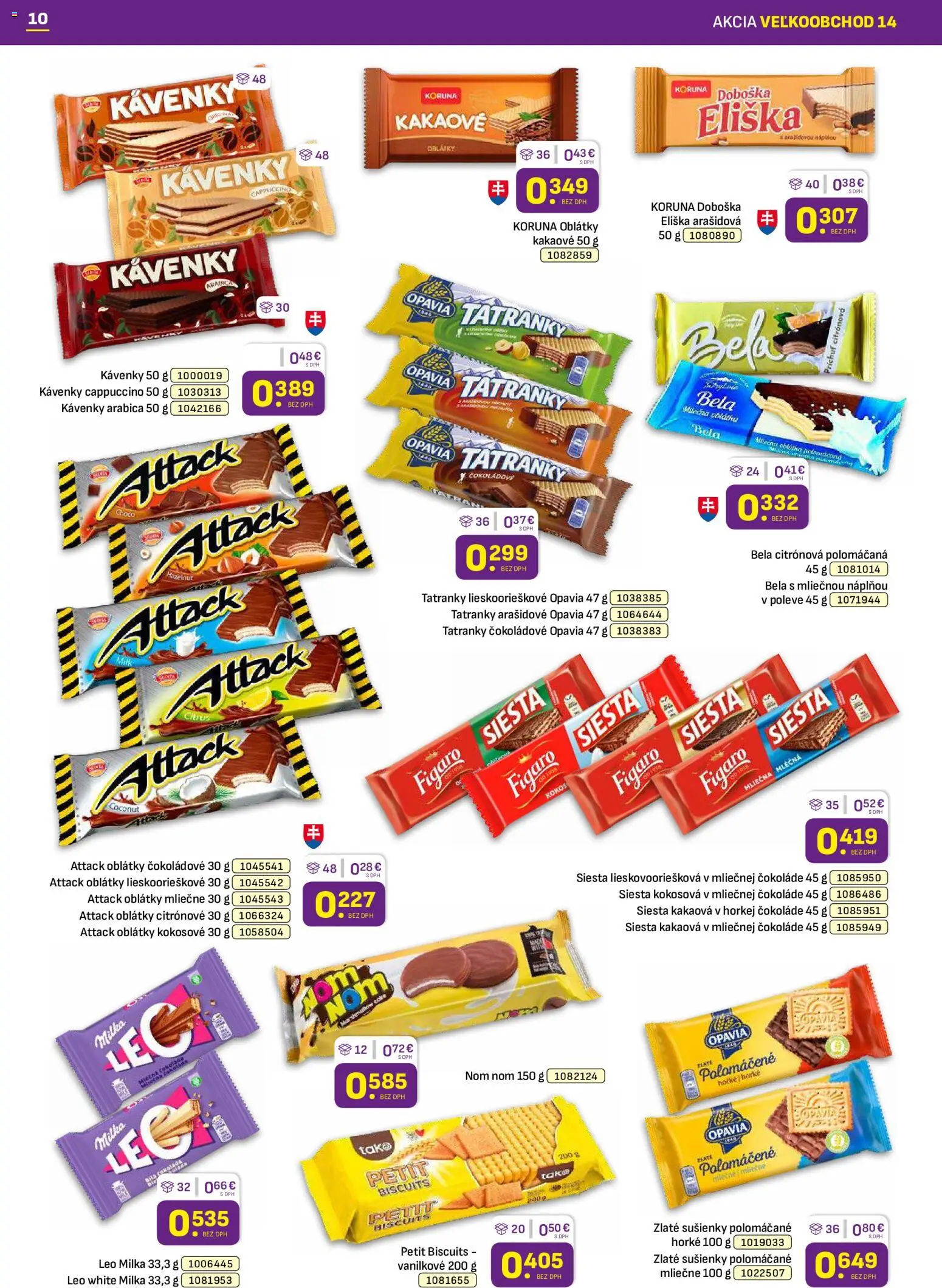 Nové Libex akcie – leták je platný od 13.07.2026 | Strana: 10 | Produkty: Čokoláda, Milka