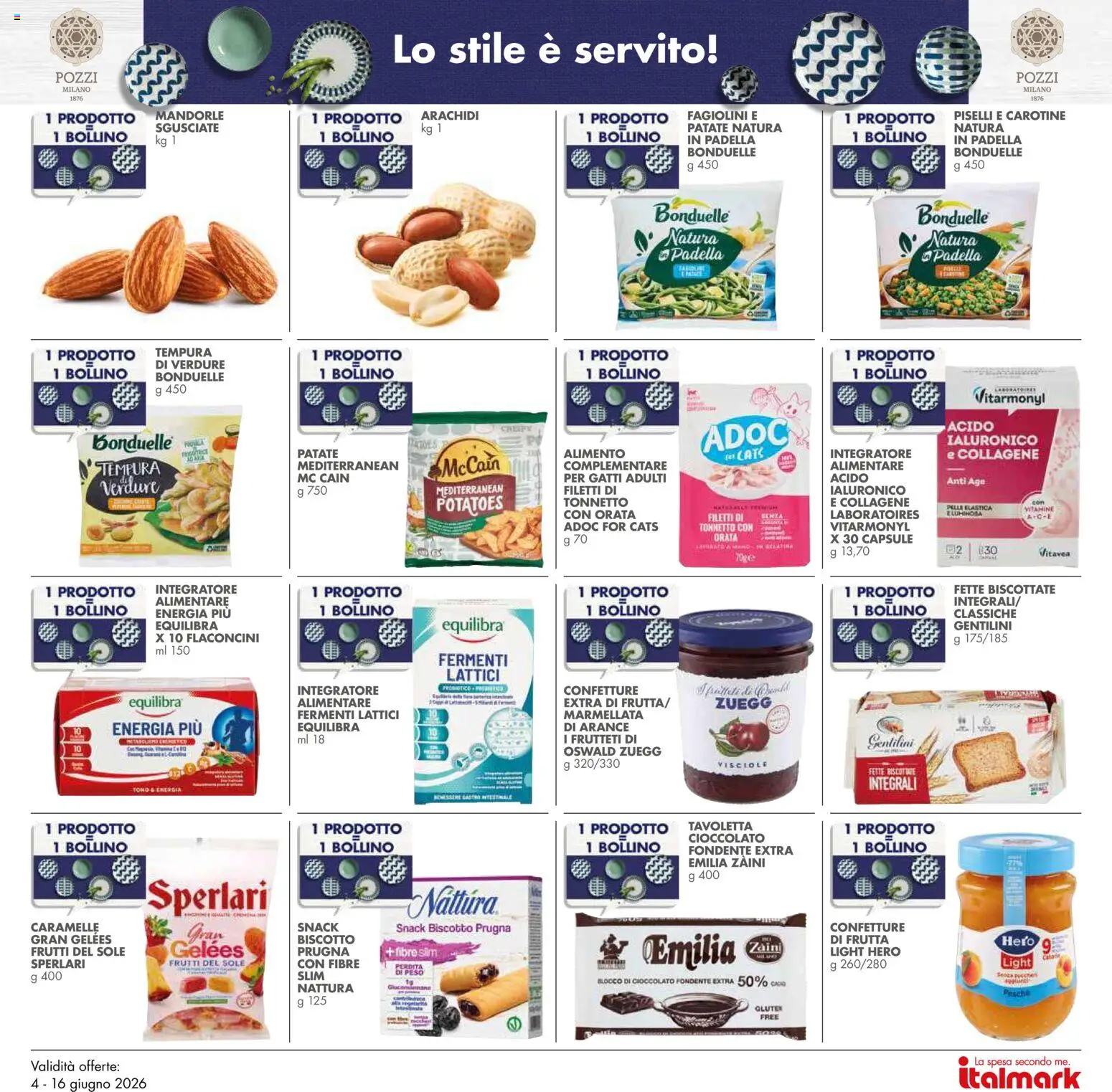 Volantino Italmark del 04.06.2026 | Pagina: 28 | Prodotti: Patate, Verdure, Frutta, Fagiolini