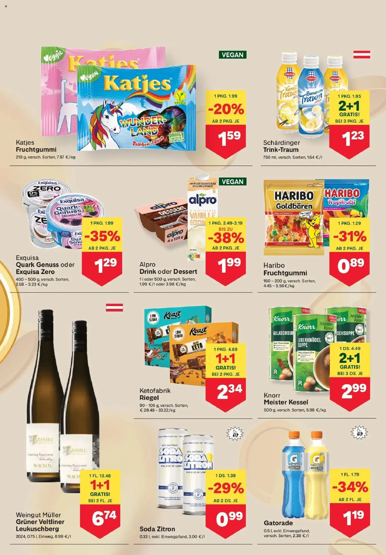MPREIS Pfunds von 27.08.2026 - Aktuelle Angebote | Seite: 6 | Produkte: Vanille, Bananen