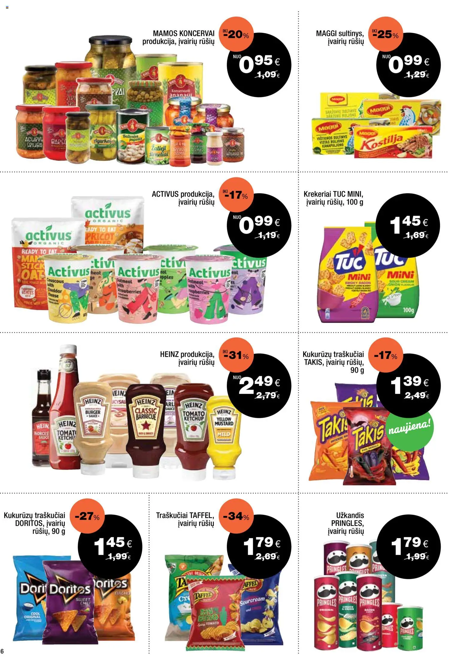 Express market akcijos nuo 2026.10.04 | Puslapis: 6 | Prekių: Traškučiai